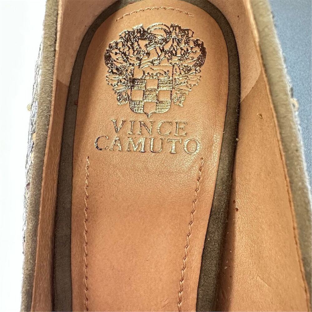 Vince Camuto Women's Silver Sequin Pumps Size 9.5 Party Heels - Picture 9 of 13